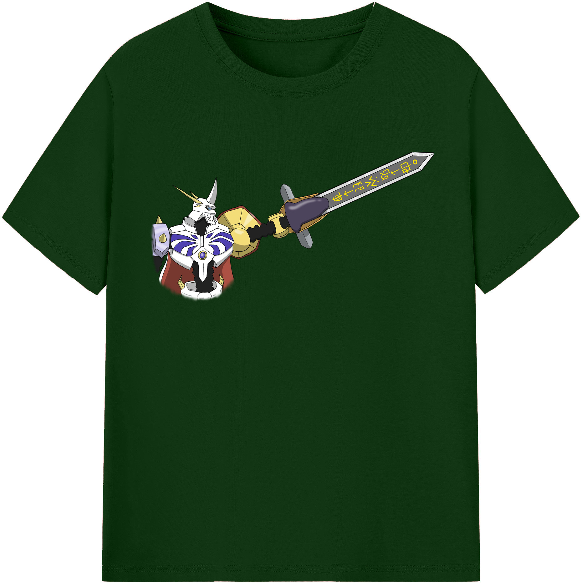 （画像用） Digimon デジタルモンスター/デジモン 綿100％半袖Tシャツ（フロントプリント）